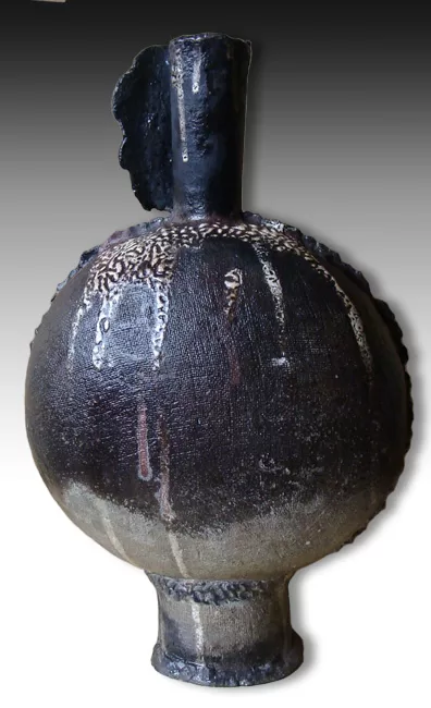 ваза "Черная роза" 1996г.